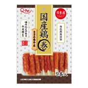 Ｑ－Ｐｅｔ 国産鶏 ささみ巻き 牛皮 ９本