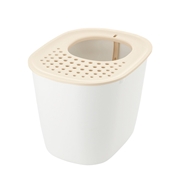 リッチェル Lapule ラプレ 砂取りネコトイレ ホワイト