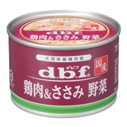デビフ 国産 鶏肉＆ささみ 野菜 150g