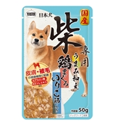 日本犬柴専用うまみ和えまぐろいりこ節５０ｇ