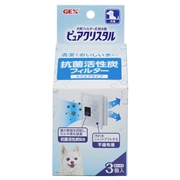 ピュアクリスタル抗菌活性炭Ｆスクエア犬用３Ｐ
