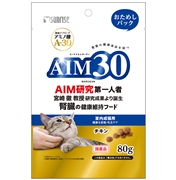 ＡＩＭ３０成猫用健康尿路・毛玉Ｃお試し８０ｇ