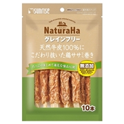 マルカン・サンライズ ナチュラハ グレインフリー こだわり抜いた鶏ササミ巻き 10本