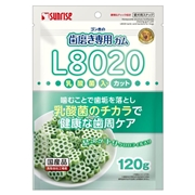 マルカン・サンライズ 国産 ゴン太の歯磨き専用ガム L8020乳酸菌入り クロロフィル入り カット 120g