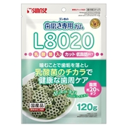 マルカン・サンライズ 国産 ゴン太の歯磨き専用ガム L8020乳酸菌入り クロロフィル入り カット 低脂肪タイプ 120g