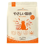 やさしい猫砂キャッサバクラッシュ粒３ｋ