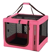 たためる 3WAYペットケージ 640 ピンク