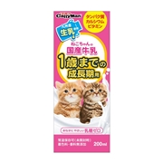 ドギーマンハヤシ ねこちゃんの 国産 牛乳 成長期用 200ml