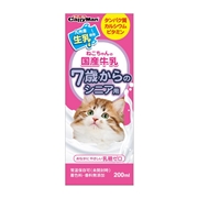 ドギーマンハヤシ ねこちゃんの 国産 牛乳 シニア 用 200ml