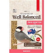 三晃商会 ウェルバランス 文鳥 600g