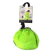 ドギーマンハヤシ Chiccha！ パパッと着られる ポケット寒さ風よけ雨コート S ライム