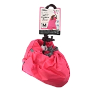 ドギーマンハヤシ Chiccha！ パパッと着られる ポケット寒さ風よけ雨コート M ピンク