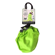 ドギーマンハヤシ Chiccha！ パパッと着られる ポケット寒さ風よけ雨コート M ライム