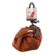 ドギーマンハヤシ Chiccha！ パパッと着られる ポケット寒さ風よけ雨コート LL ブラウン