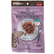 ドギーマンハヤシ 国産 おやつじかん チキンとりんご入りもっちりキューブ 100g