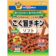 ドギーマン 国産 こく旨チキン ソフト 緑黄色野菜入り 600g