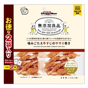 ドギーマンハヤシ 無添加良品 噛みごたえ牛すじのササミ巻き お得な2袋入り 26本(13本×2袋)