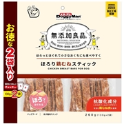 ドギーマンハヤシ 無添加良品 ほろり鶏むねスティック 260g (130g×2袋)