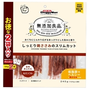 無添加良品 しっとり鶏ささみのスリムカット 240g (120g×2袋)