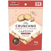 The CRUNCHNO こんがりラスク ビーフ味 40g
