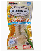 ドギーマンハヤシ 国産 無添加良品 カムカムデンタルコーン ロープ型 M ミルク 1本