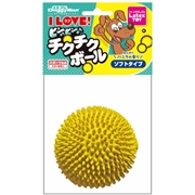 ドギーマンハヤシ ラテックストイ I LOVEピーピー チクチクボール