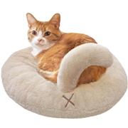 ドギーマンハヤシ ネコけつベッド クリーミーブラウン