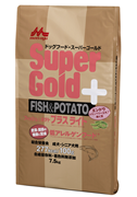 森乳サンワールド スーパーゴールド フィッシュ＆ポテト プラスライト 低アレルゲン 肥満・関節の健康に配慮 7.5kg