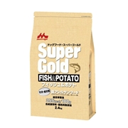 森乳サンワールド Super gold スーパーゴールド フィッシュ＆ポテト 低アレルゲン 子犬・成犬用 2.4kg
