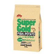 森乳サンワールド Super gold スーパーゴールド フィッシュ＆ポテト シニアライト 低アレルゲン 2.4kg