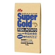 森乳サンワールド Super gold スーパーゴールド フィッシュ＆ポテト ダイエットライト 低アレルゲン 7.5kg