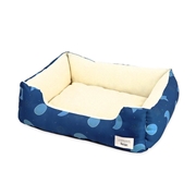 Homey おひるねスクエアベッド M ネイビー