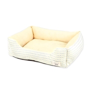 Homey クールニットスクエアベッド M オフホワイト