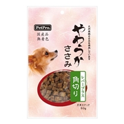 ペットプロジャパン ペットプロ 国産やわらかささみレバープラス 角切り 80g