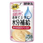 国産健康缶パウチ水分補給まぐろペースト４０ｇ 定価：107円（税込）