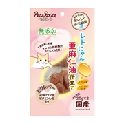 ペッツルート 国産 無添加 レトにゃん亜麻仁油 とりレバー 20g×2袋