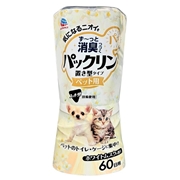 パックリン 置き型タイプ ペット用 ホワイトムスクの香り 60日用 400ml