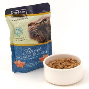フィッシュ4  キャット フィッシュ4キャット サーモンムース　キャット  100g×6
