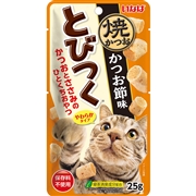 とびつく焼かつおかつお節味２５ｇ 定価：107円（税込）