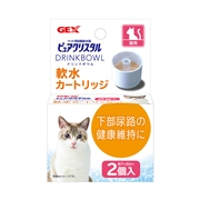 ＰＣドリンクボウル軟水カートリッジ猫用２個 定価：657円（税込）