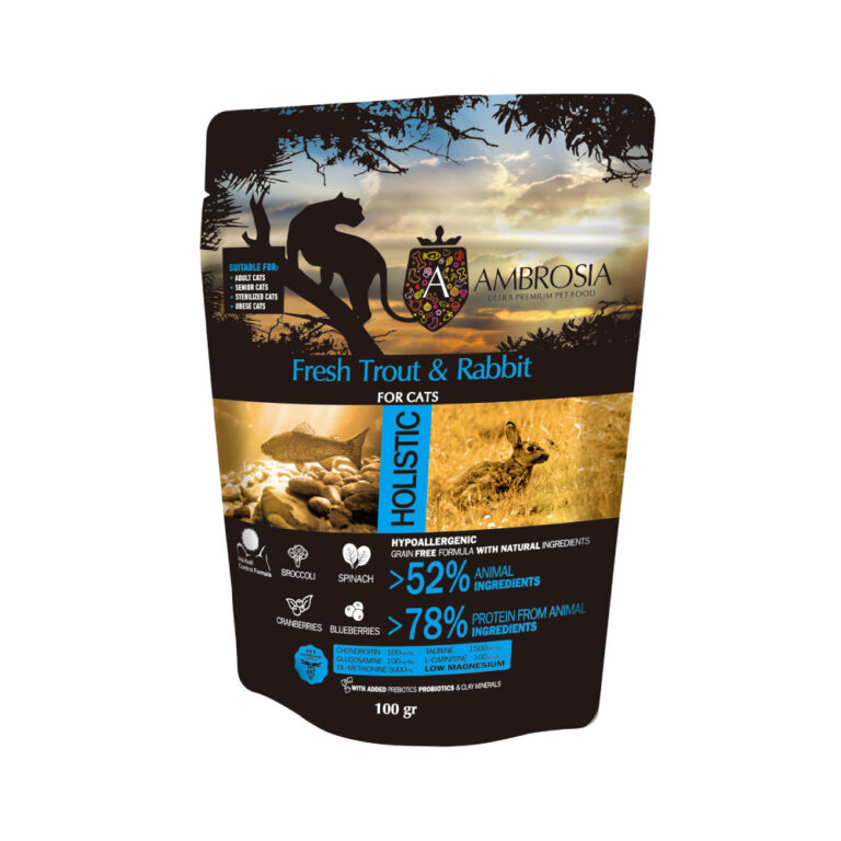 アンブロシア キャット トラウト＆ラビット 100g