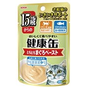 １５歳からの健康缶パウチまぐろペースト４０ｇ 定価：96円（税込）