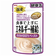 国産健康缶パウチエネルギー補給ささみ４０ｇ 定価：107円（税込）