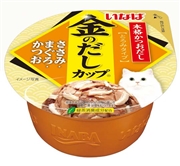 金のだしカップささみ・まぐろ・かつお７０ｇ 定価：129円（税込）