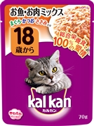 カルカンＰ１８歳お魚お肉Ｍささみ７０ｇ 定価88円