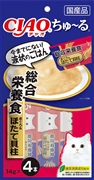 ちゅ～る総合栄養食まぐろ＆ほたて貝柱１４ｇ４ 定価：228円（税込）