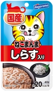 ねこまんまパウチしらす入４０ｇ 定価：121円（税込）