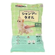 ウエットシャンプータオル犬用大判２８枚 定価：217円（税込）