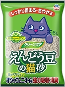 クリーンケアえんどう豆の猫砂６Ｌ 定価：767円（税込）