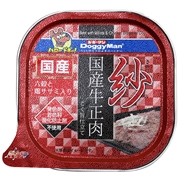 紗国産牛正肉六穀と鶏ササミ入り１００ｇ 定価：173円（税込）